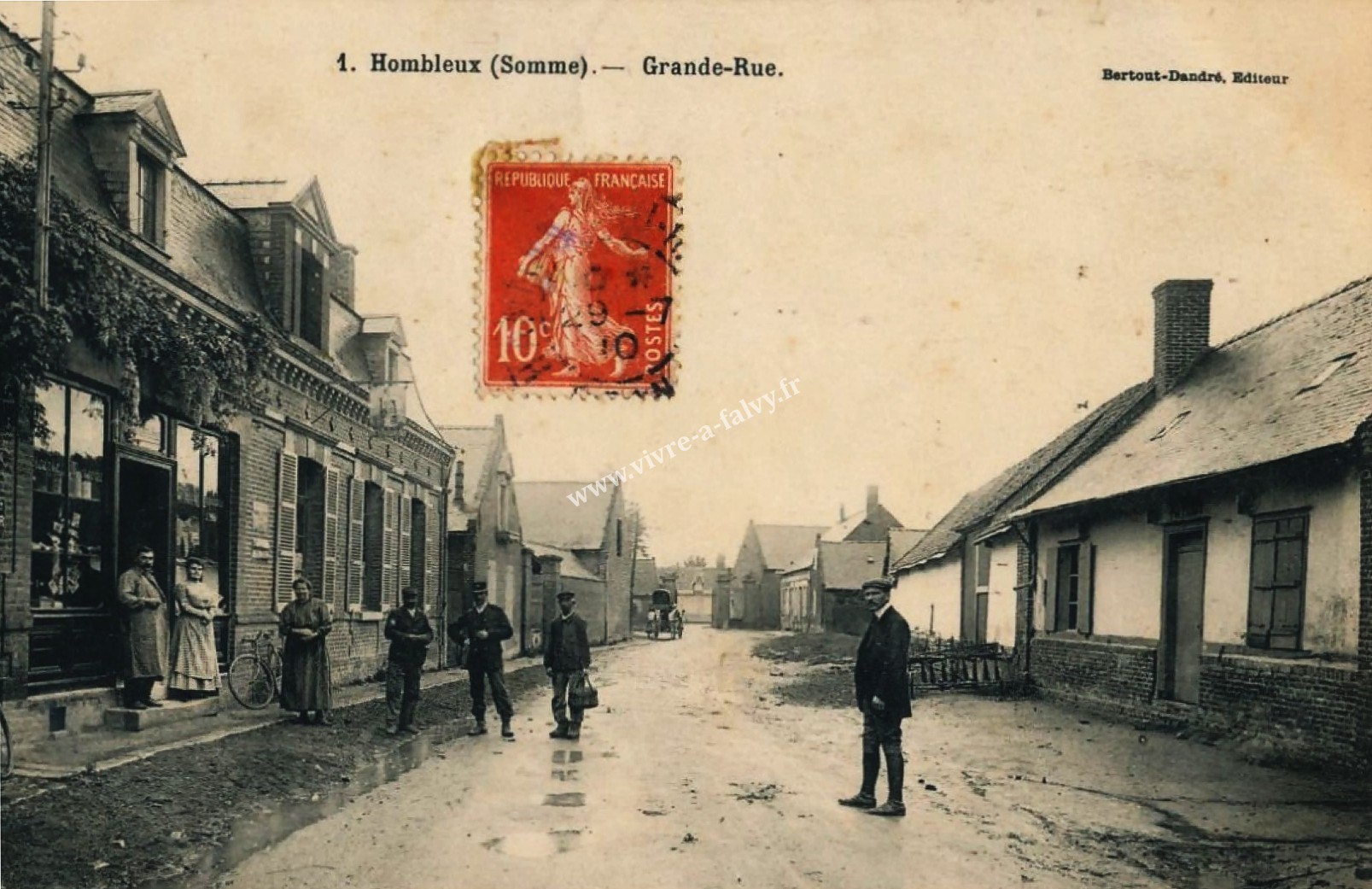 Hombleux grande rue