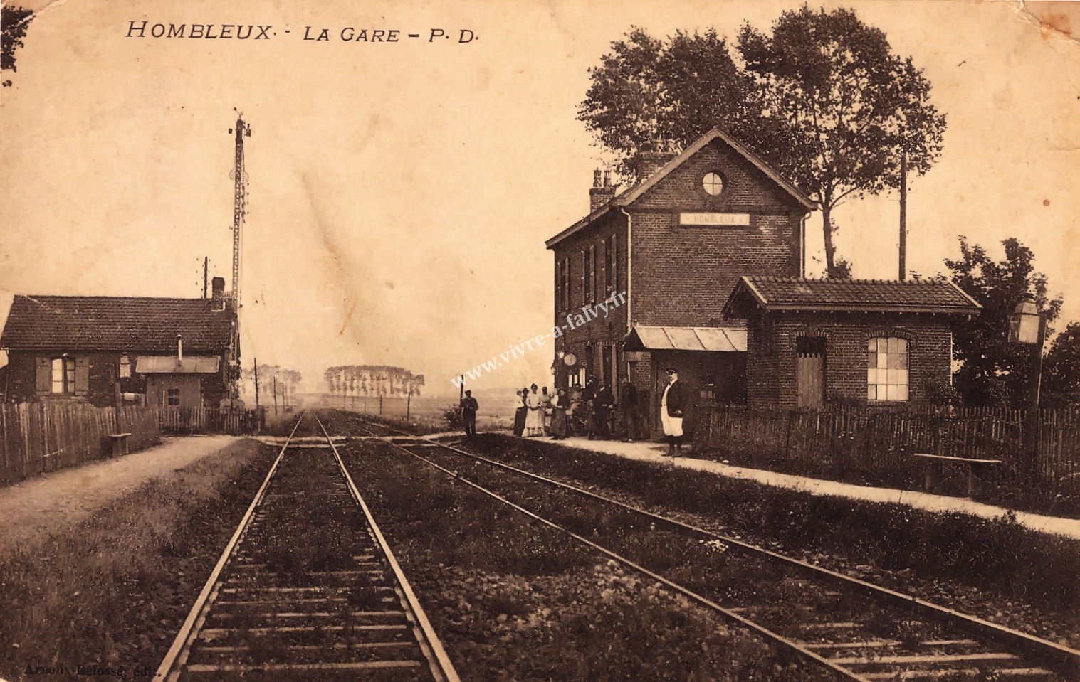 Hombleux la gare