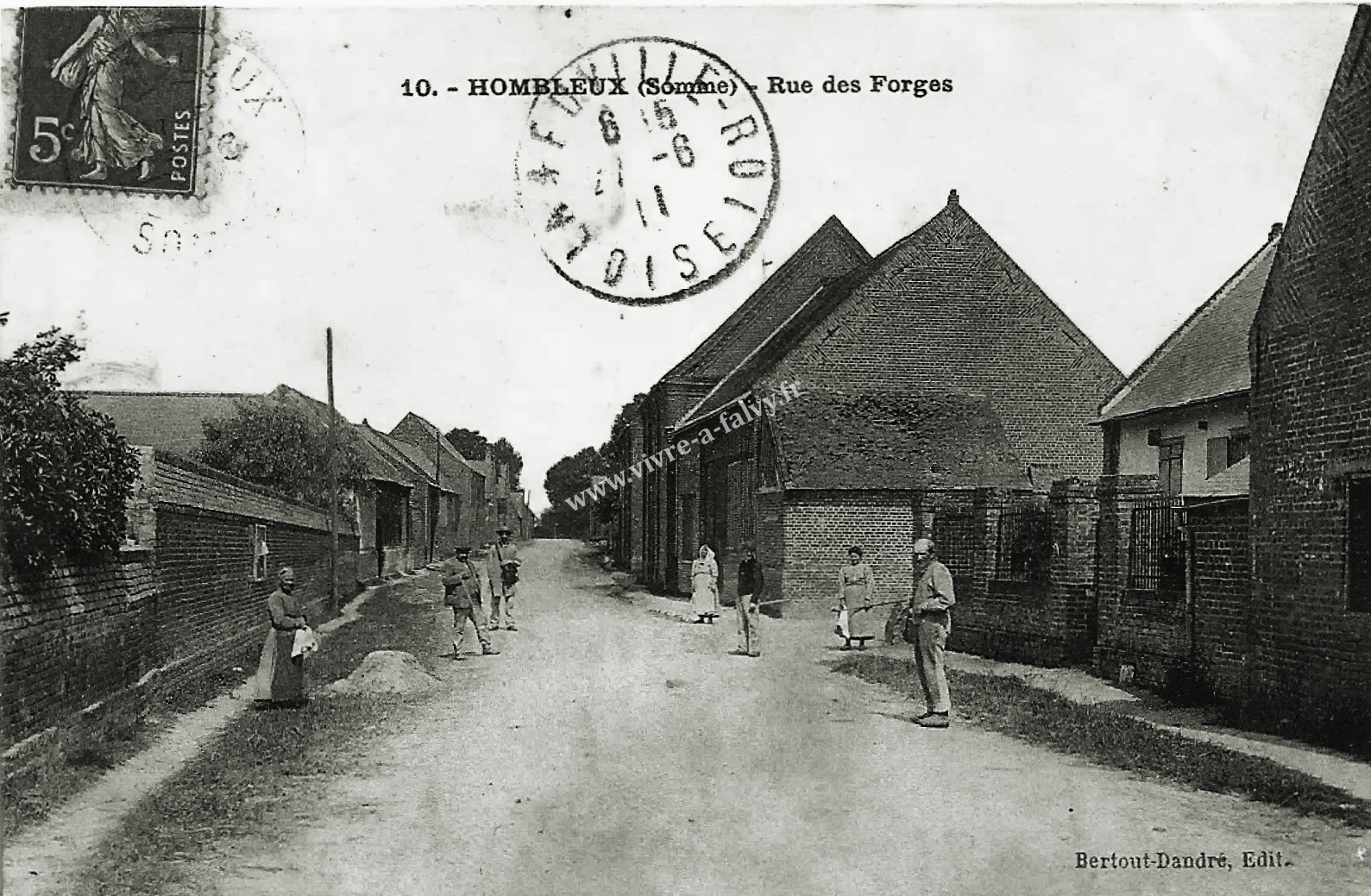 Hombleux rue des forges
