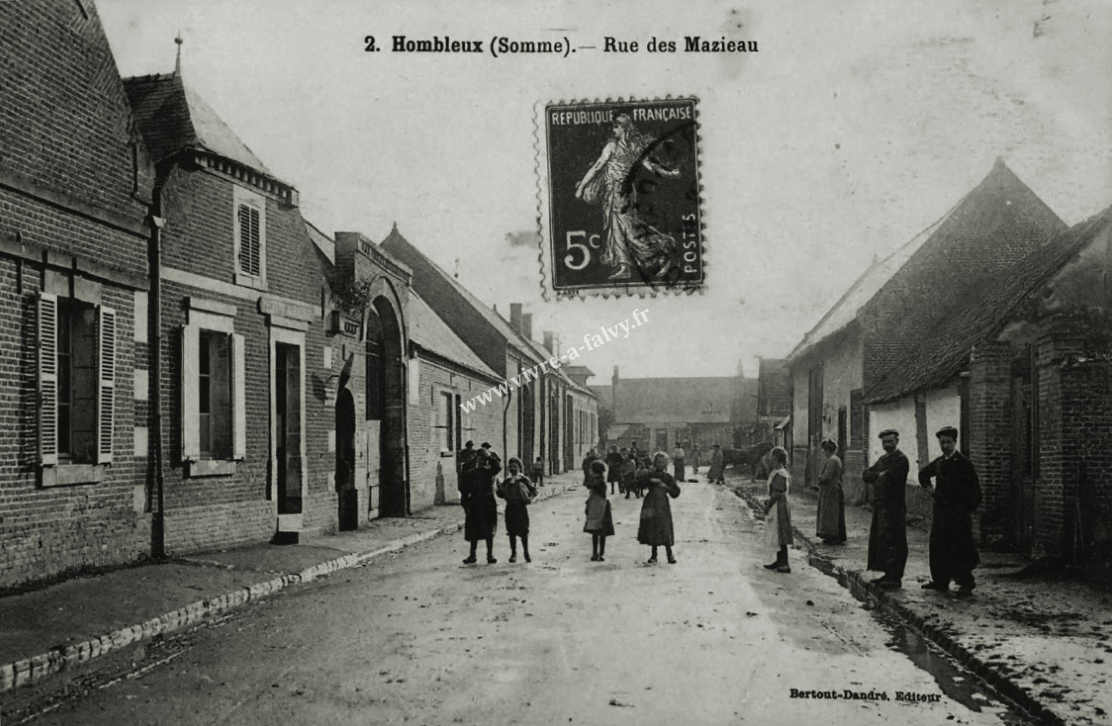 Hombleux rue des mazieau