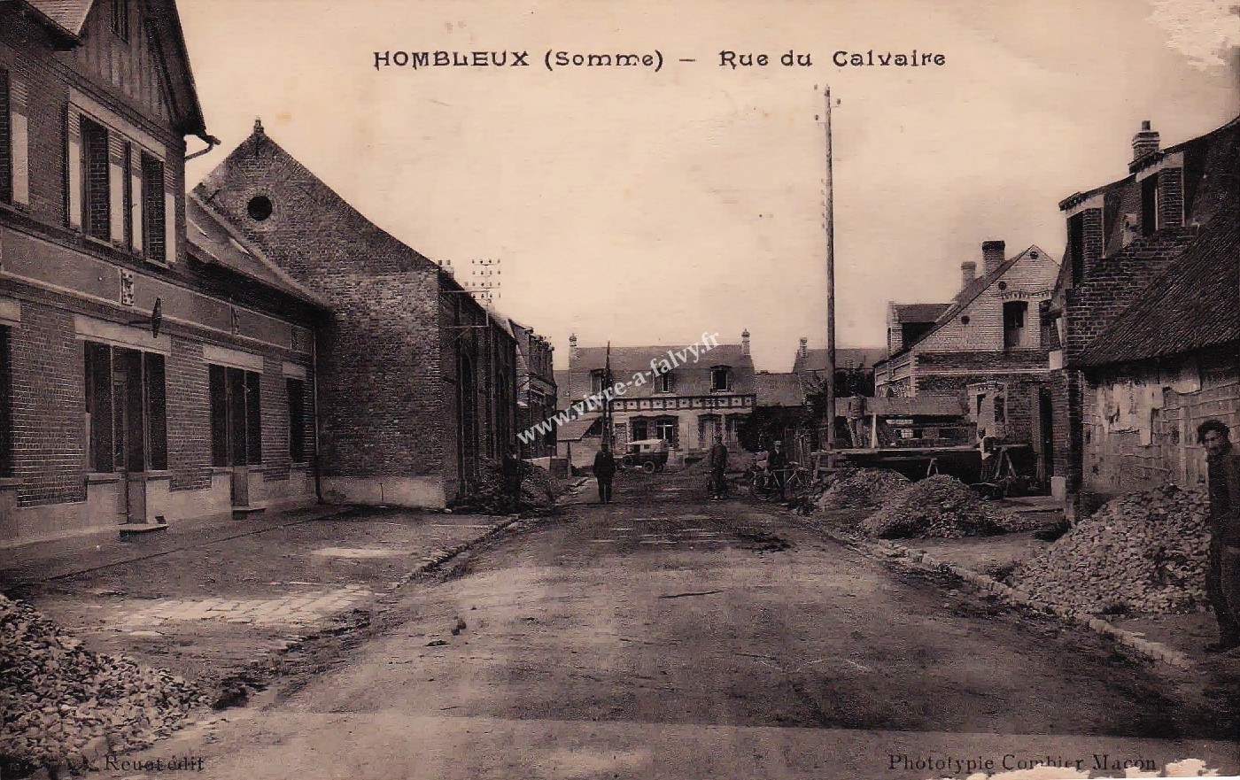 Hombleux rue du calvaire