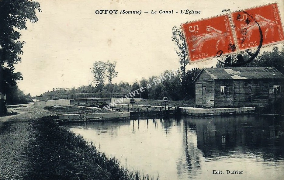 Offoy le canal l ecluse