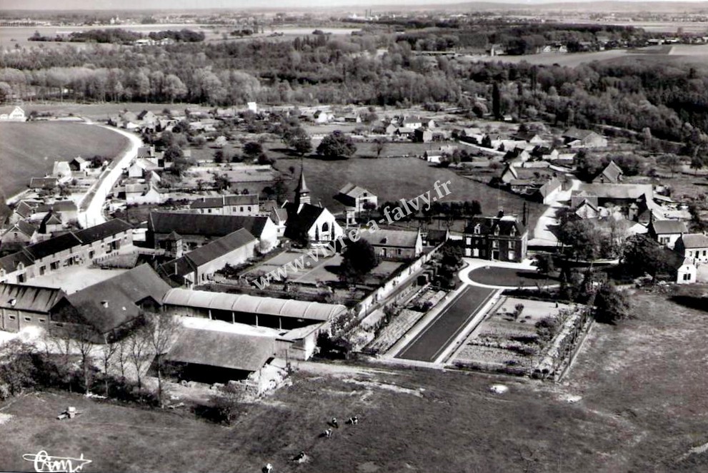 Offoy vue aerienne 2