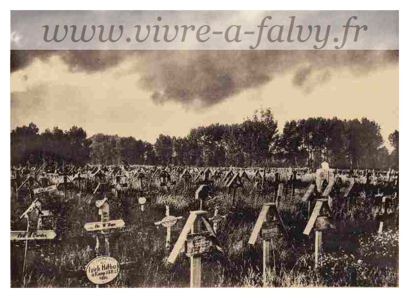 Pargny - Heliogravure Cimetière Allemand