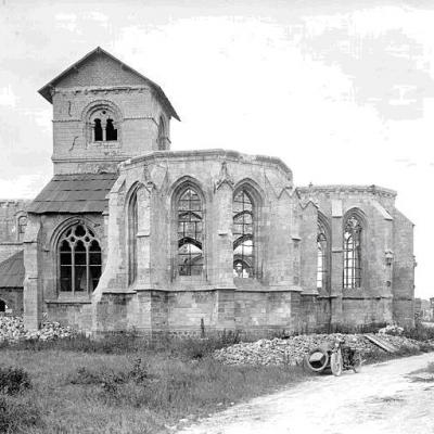 Eglise Ste Benoîte après 14-18