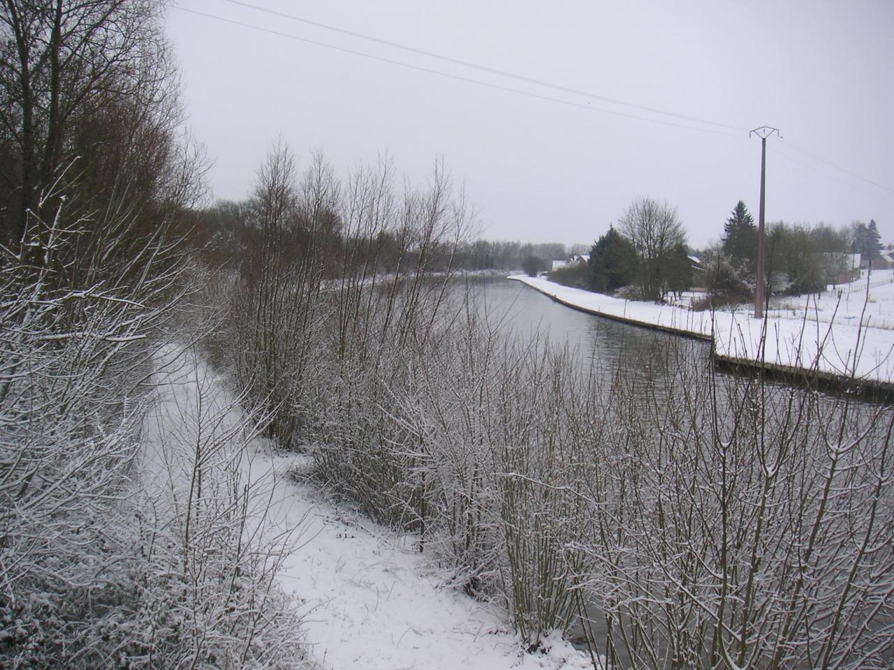 Chemin de halage Pargny