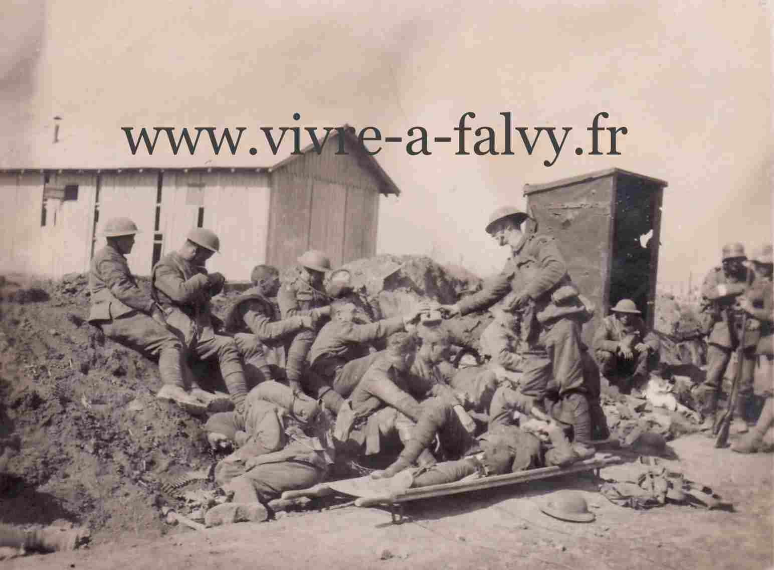 Prisonniers Anglais Secteur Pargny-Falvy Mars 2018