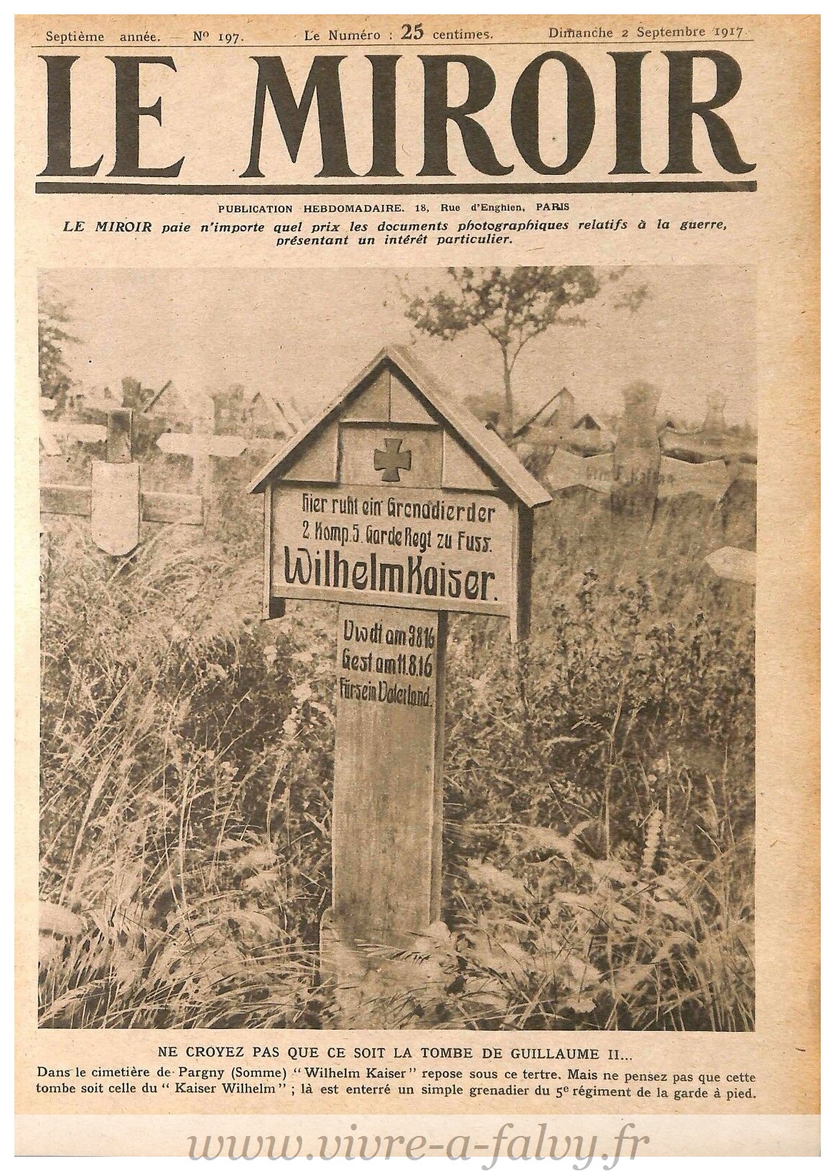 Pargny - Cimetière Militaire Allemand