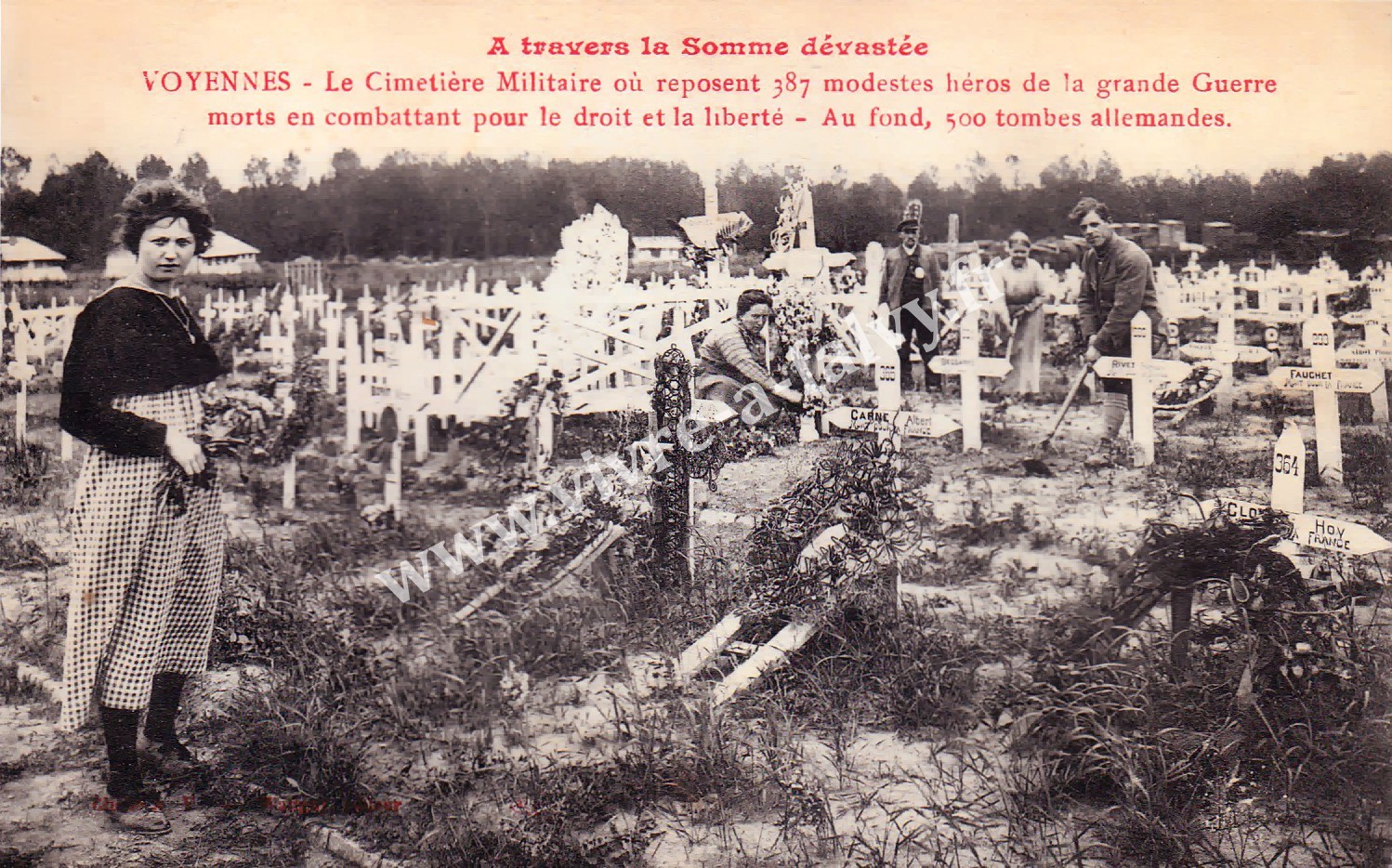 Voyennes 80 cimetiere militaire