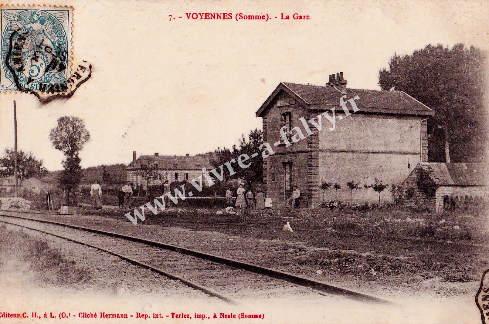 Voyennes 80 la gare 3