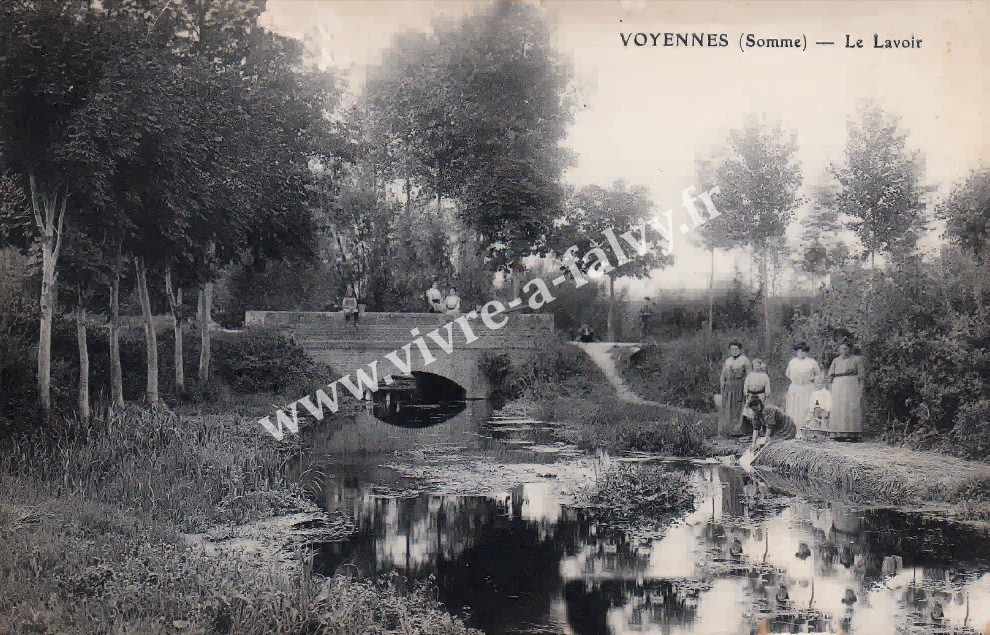 Voyennes 80 le lavoir