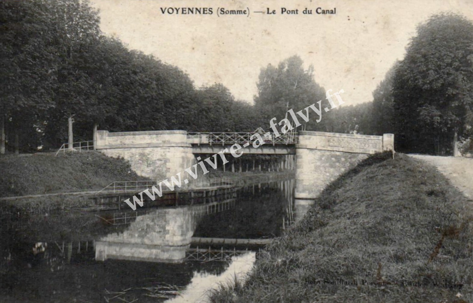 Voyennes 80 le pont du canal