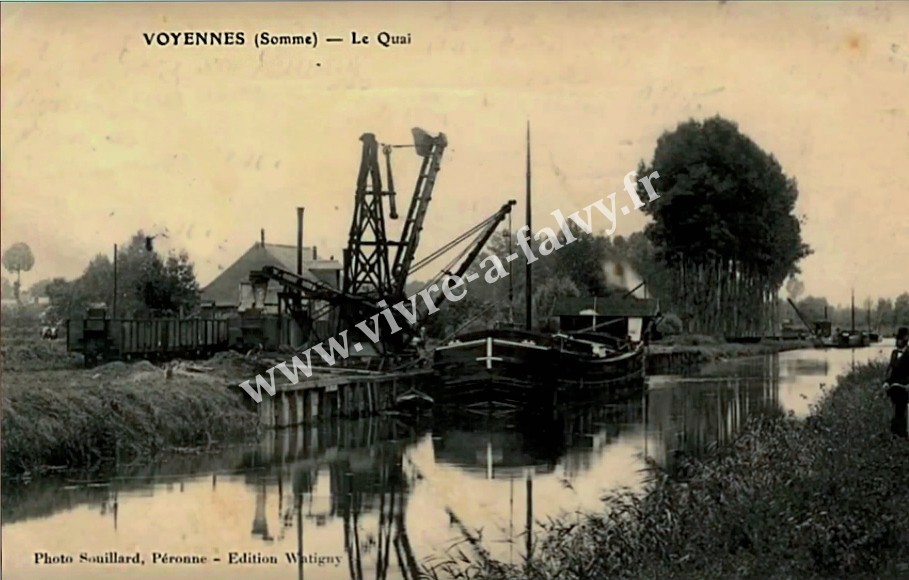 Voyennes 80 le quai