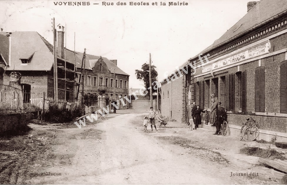 Voyennes 80 rue des ecoles de la mairie