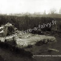 Nesle cimetiere allemand degrade par les francais 4