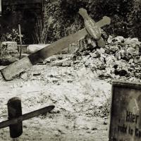 Nesle cimetiere allemand degrade par les francais 5