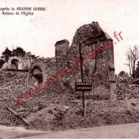 Nesle ruines eglise