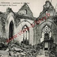 Peronne eglise st jean ruines