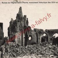 Roye ruines eglise