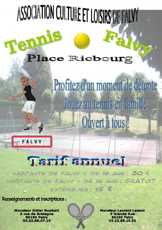 Tennis falvy 2016