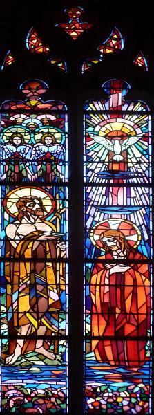 Le Baptême de Jésus par Saint-Jean Baptiste